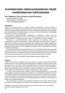 Tiedostoon pääsyä rajoitettu