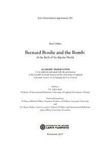 Bernard Brodie and the bomb at the birth of the bipolar world